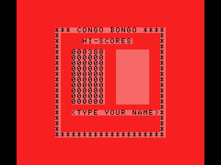 Congo Bongo screenshot 4 for MSX